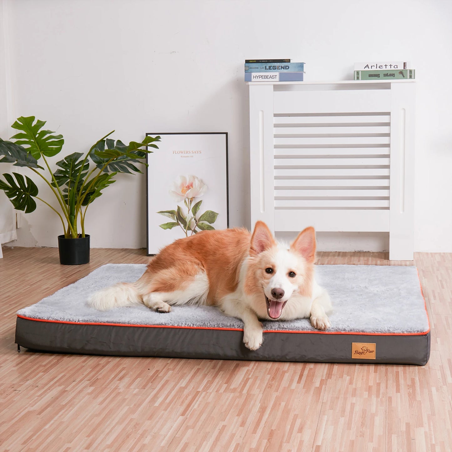Dog Bed Kennel Memory Foam