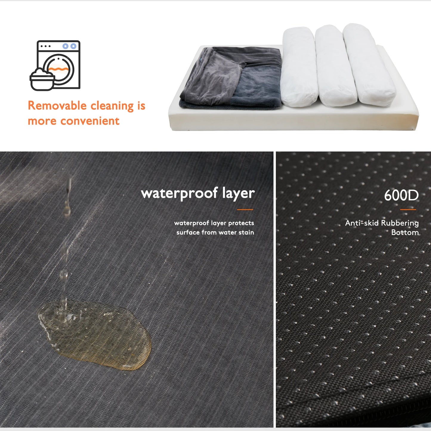 Large Orthopedic Pet Bed