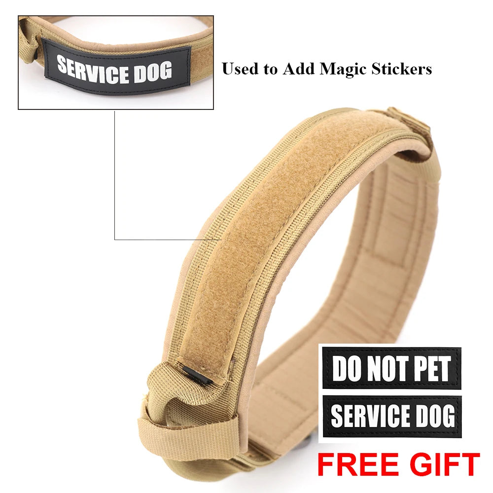 Tactical Dog Collar And Leash Set