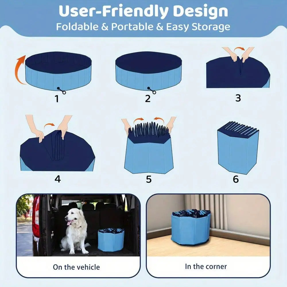 Dog Bath Swimming Pool Plastic