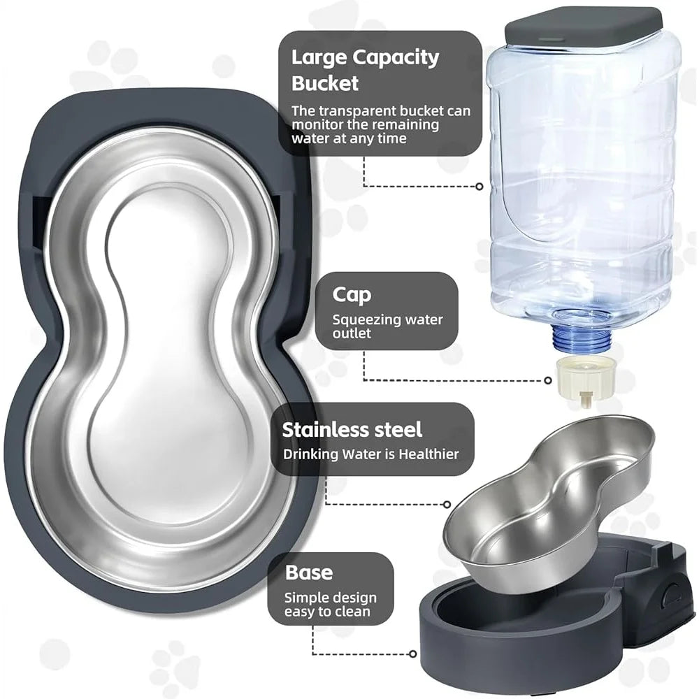 Automatic Pet Feeder Water Dispenser