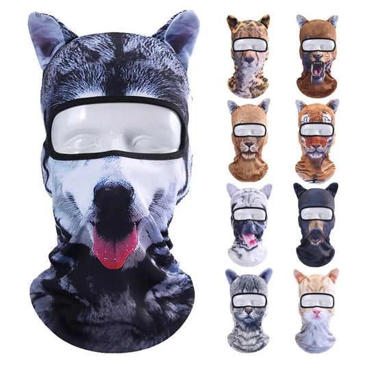 Cat Dog Full Face Mask