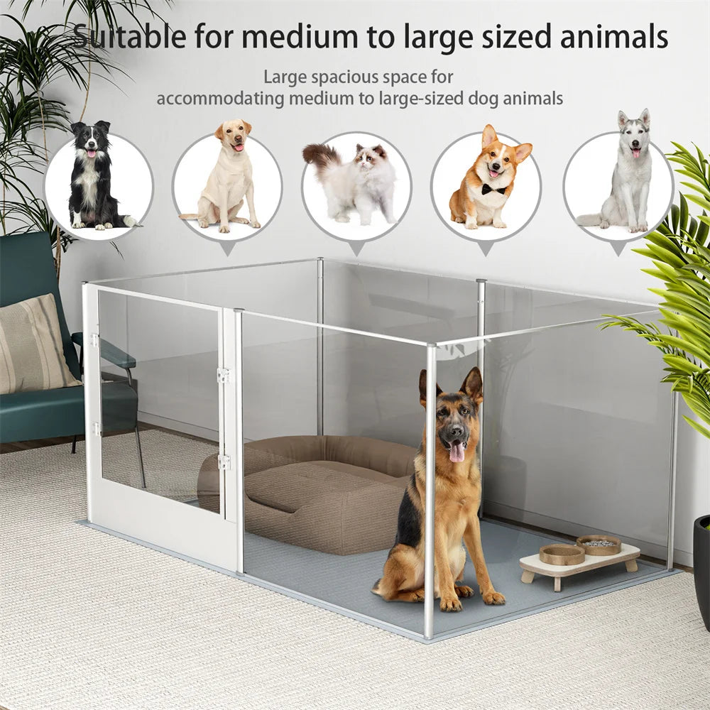 Dog Playpen Transparent
