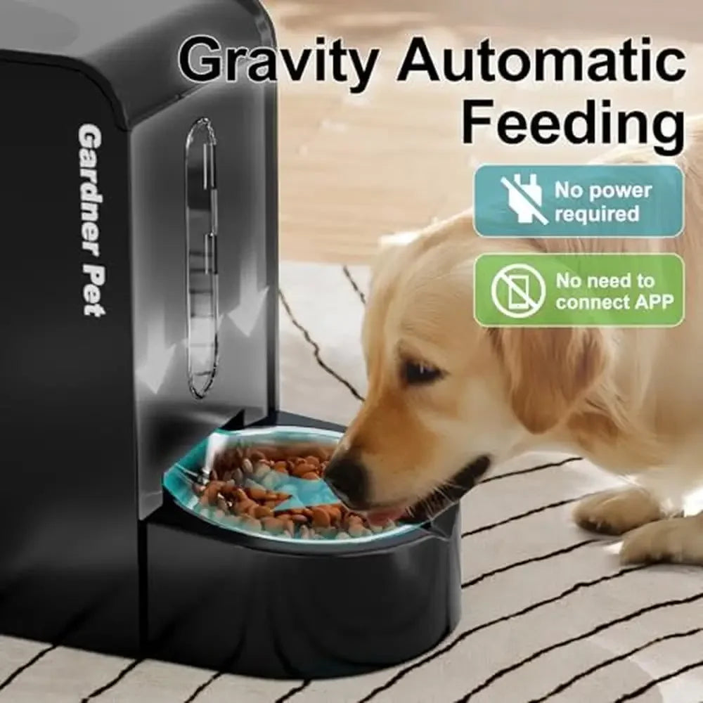 Gravity Pet Feeder And Water Dispenser