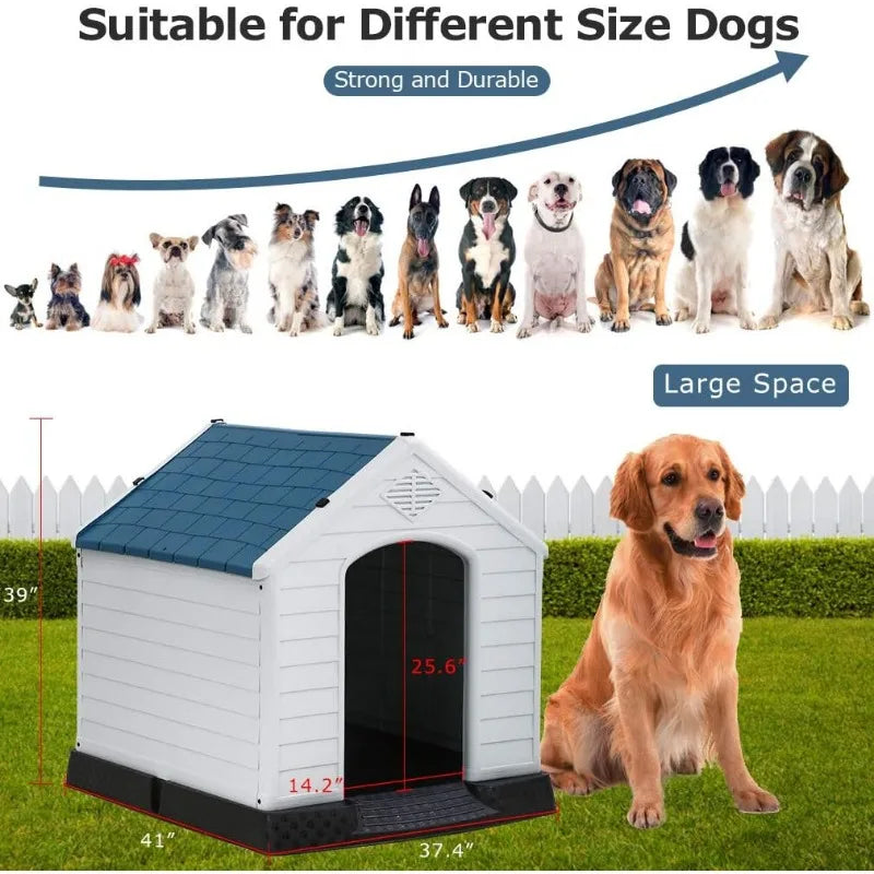Dog House Indoor Outdoor Insulated Kennel