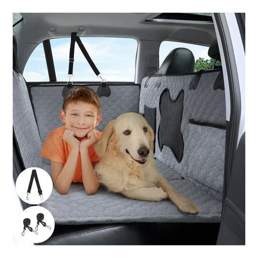 Pet Dog Car Seat Cover Waterproof Travel Dog Carrier Hammock Car Rear Back Seat Protector Mat Safety Carrier For Dogs