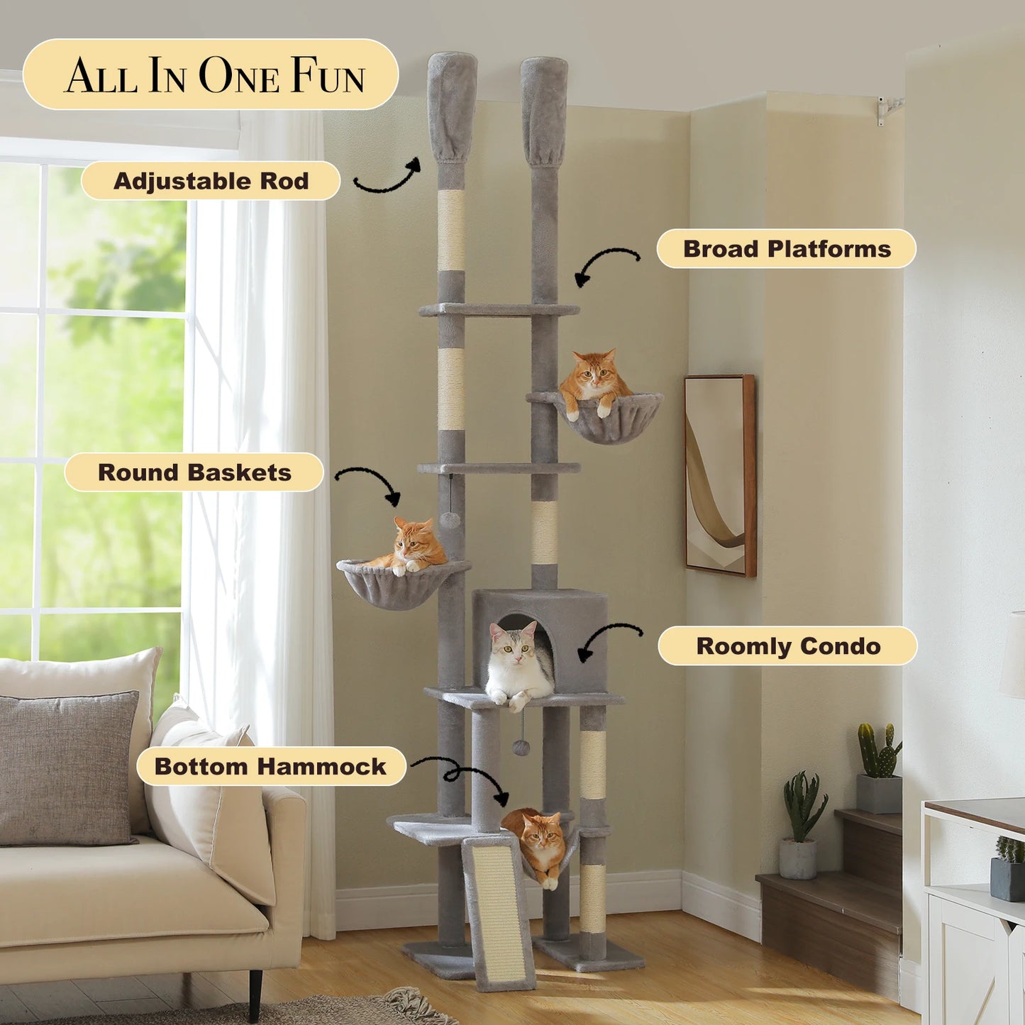 Cactus Cat Tree