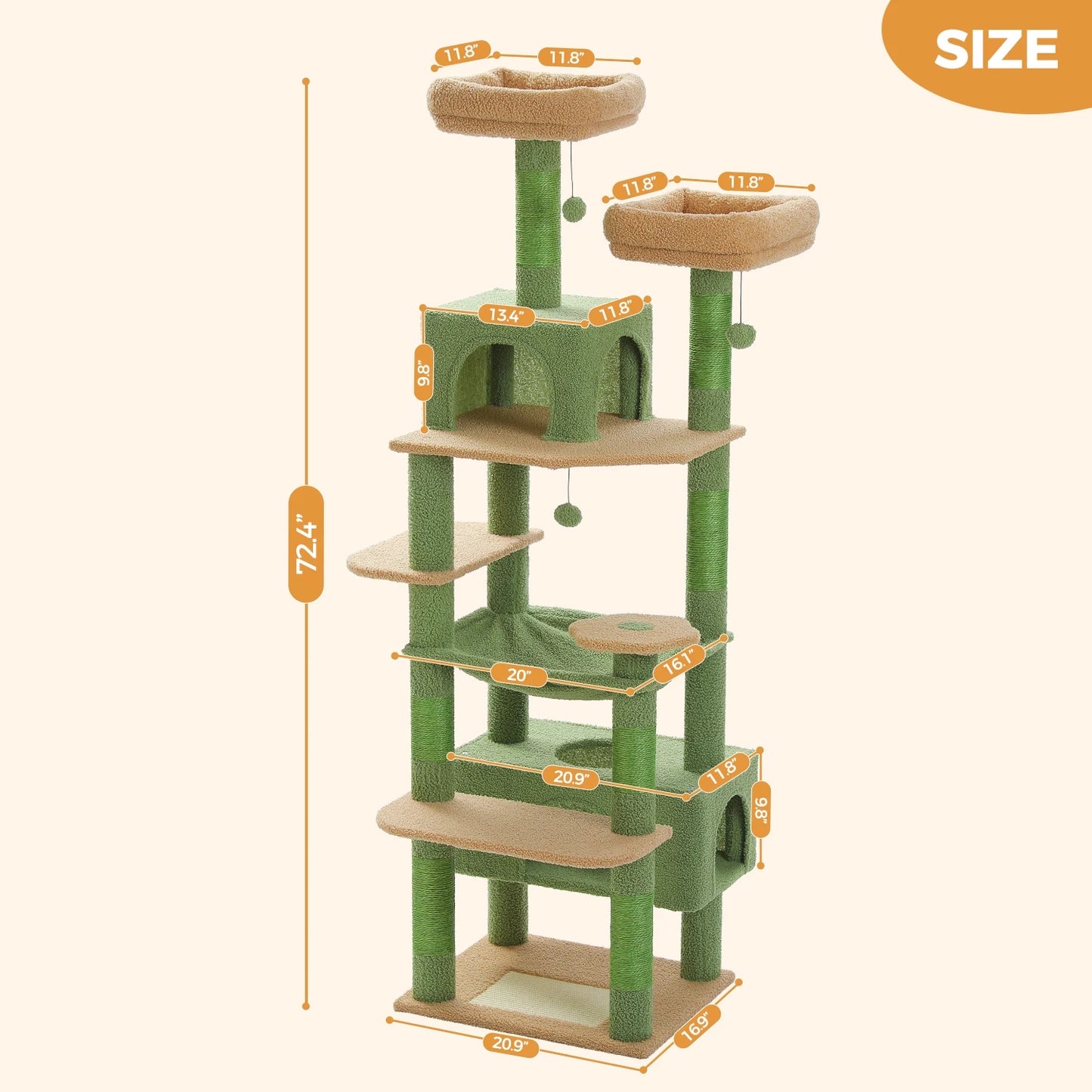 Multi-Level Cat Tree