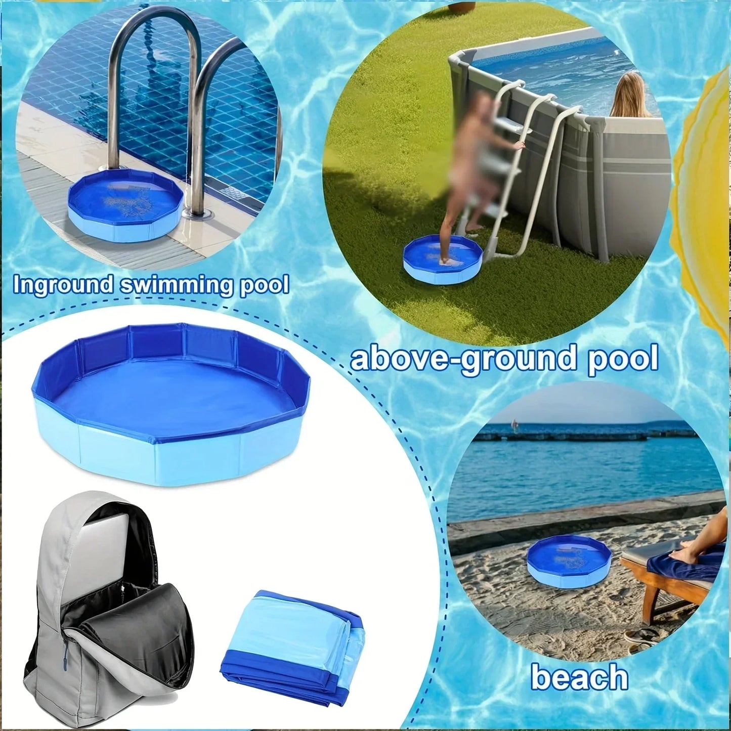 Dog Bathing Tub Pool For Small Dogs