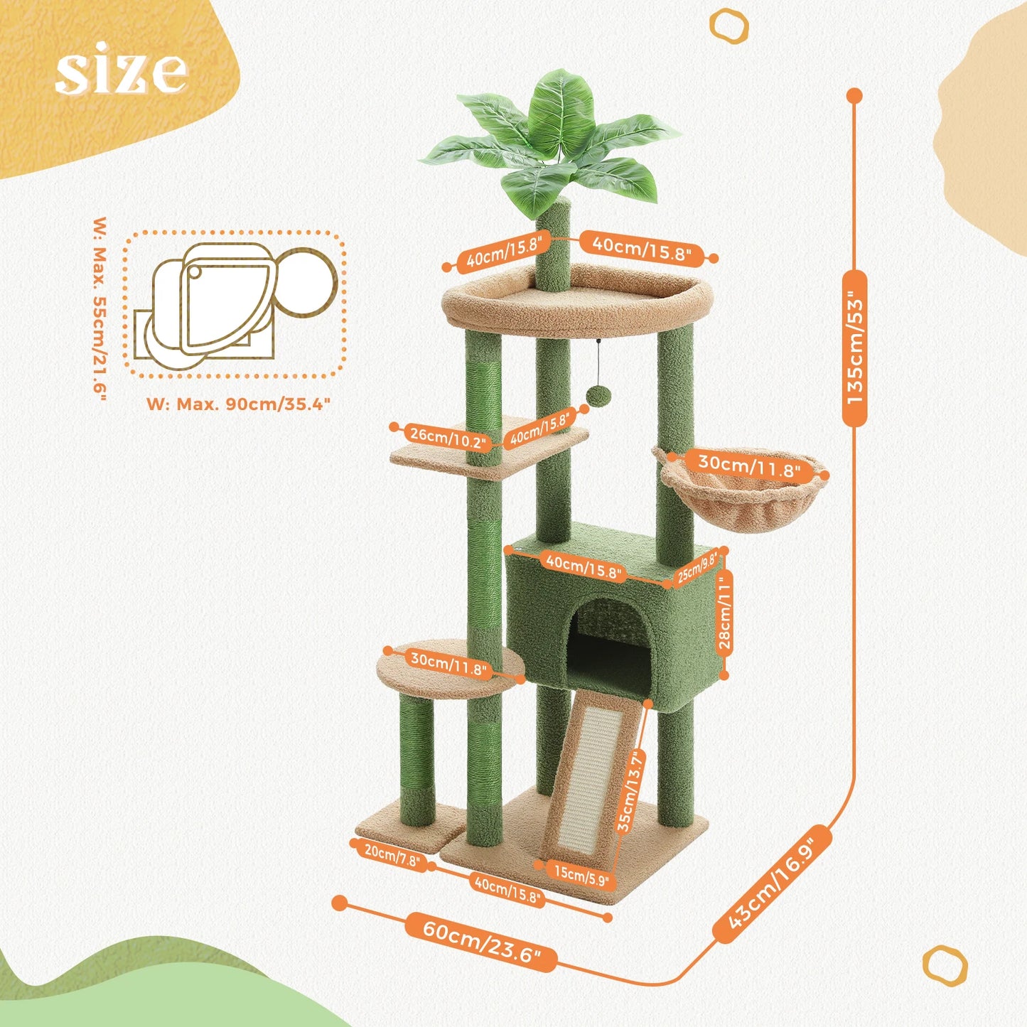 Multi-Level Cat Tree