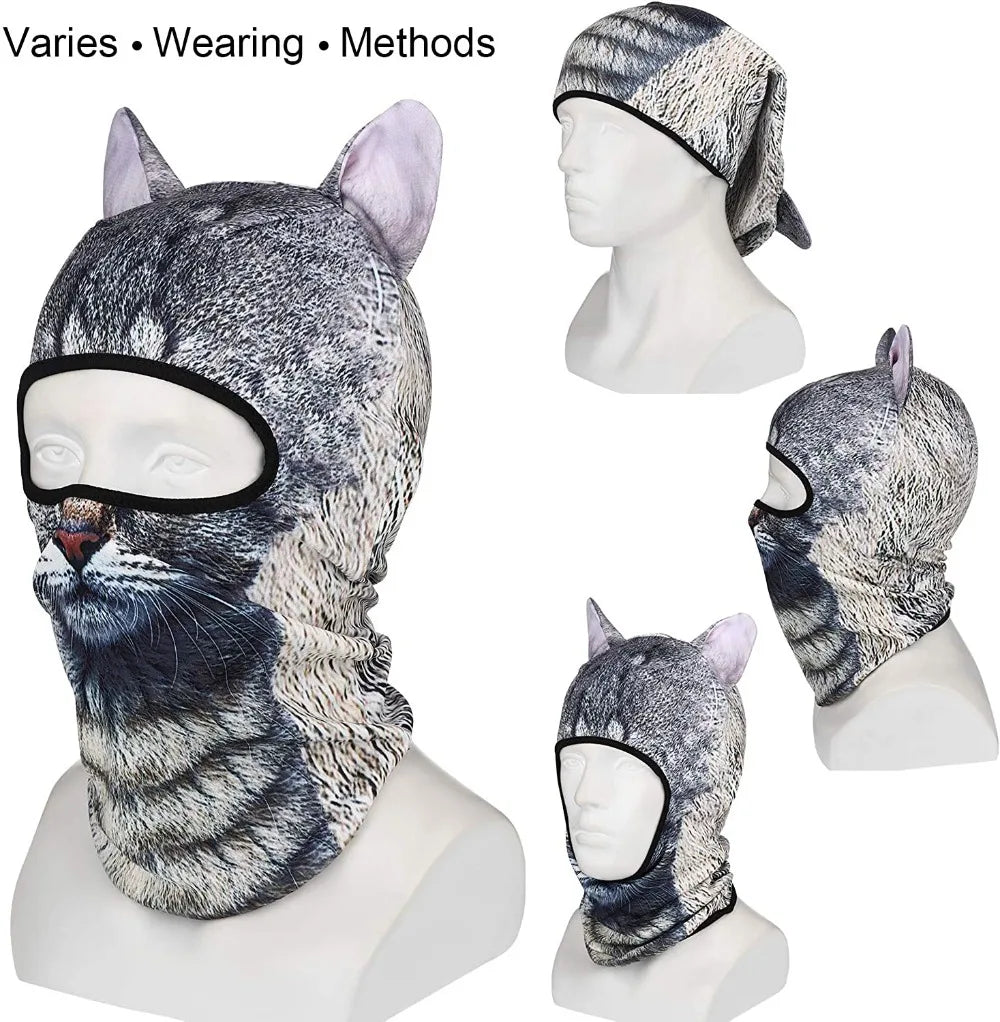 Cat Dog Full Face Mask