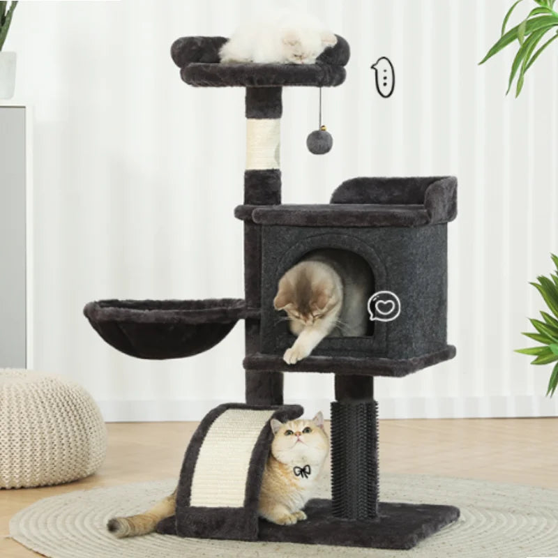 Stable Non-Shaking Cat Tower