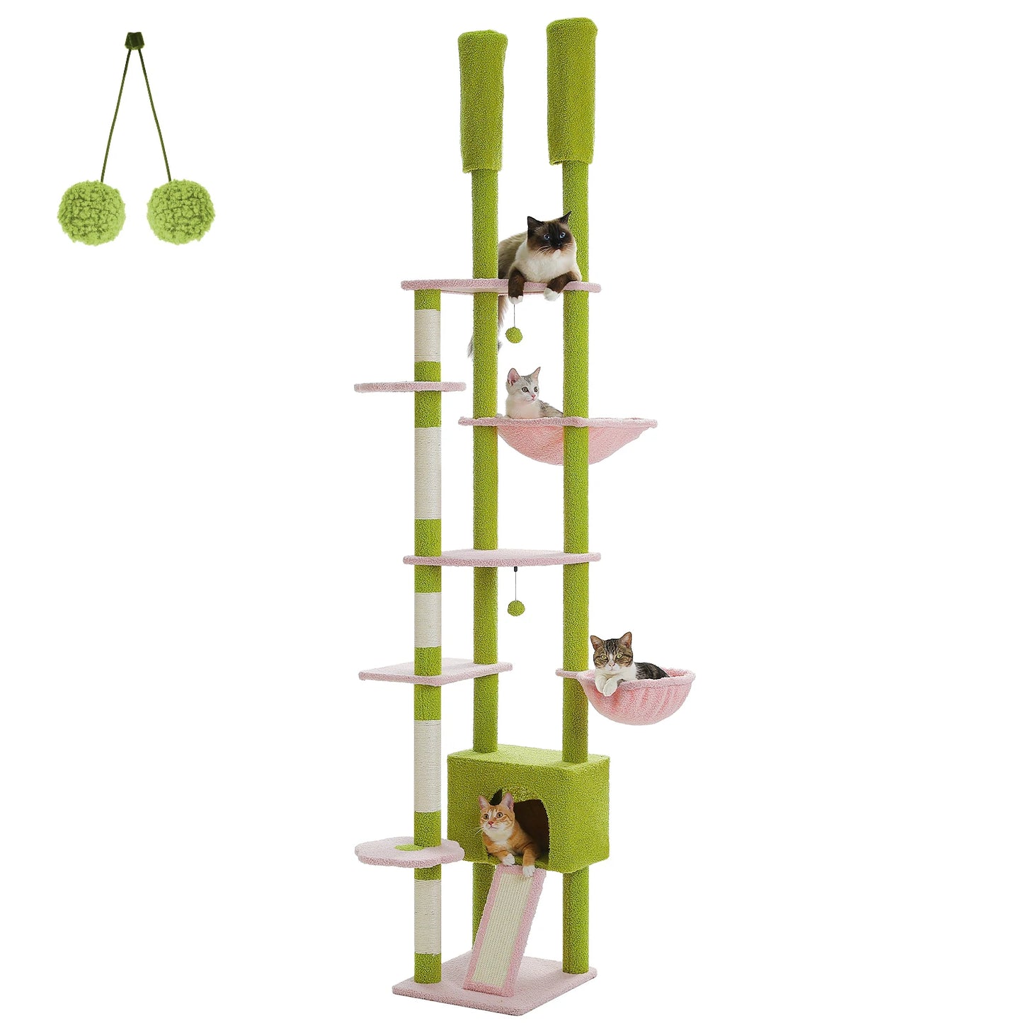 Floor to Ceiling Cat Tower