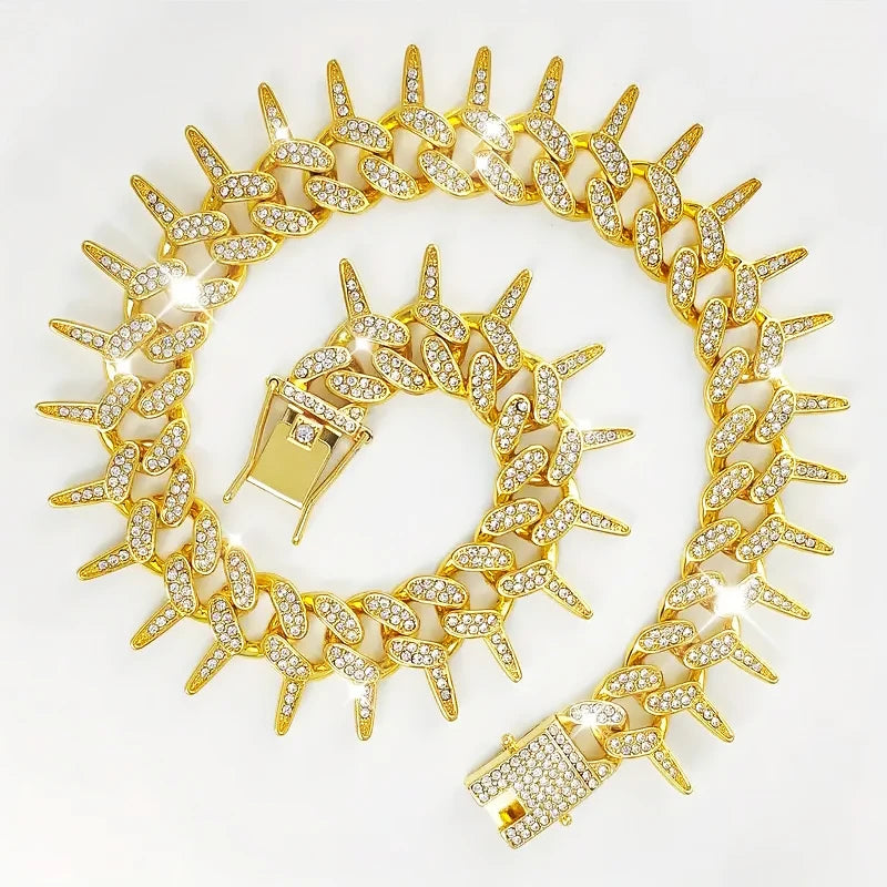 Walking Chain Diamond Necklace