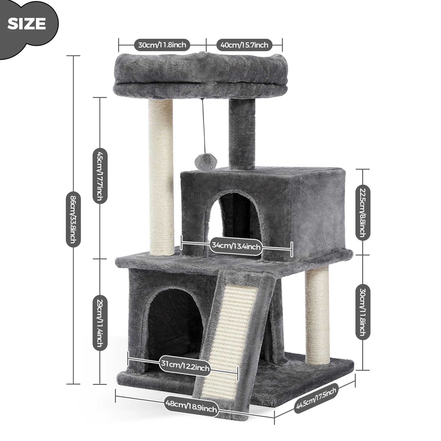 Multilevel Cat Tower