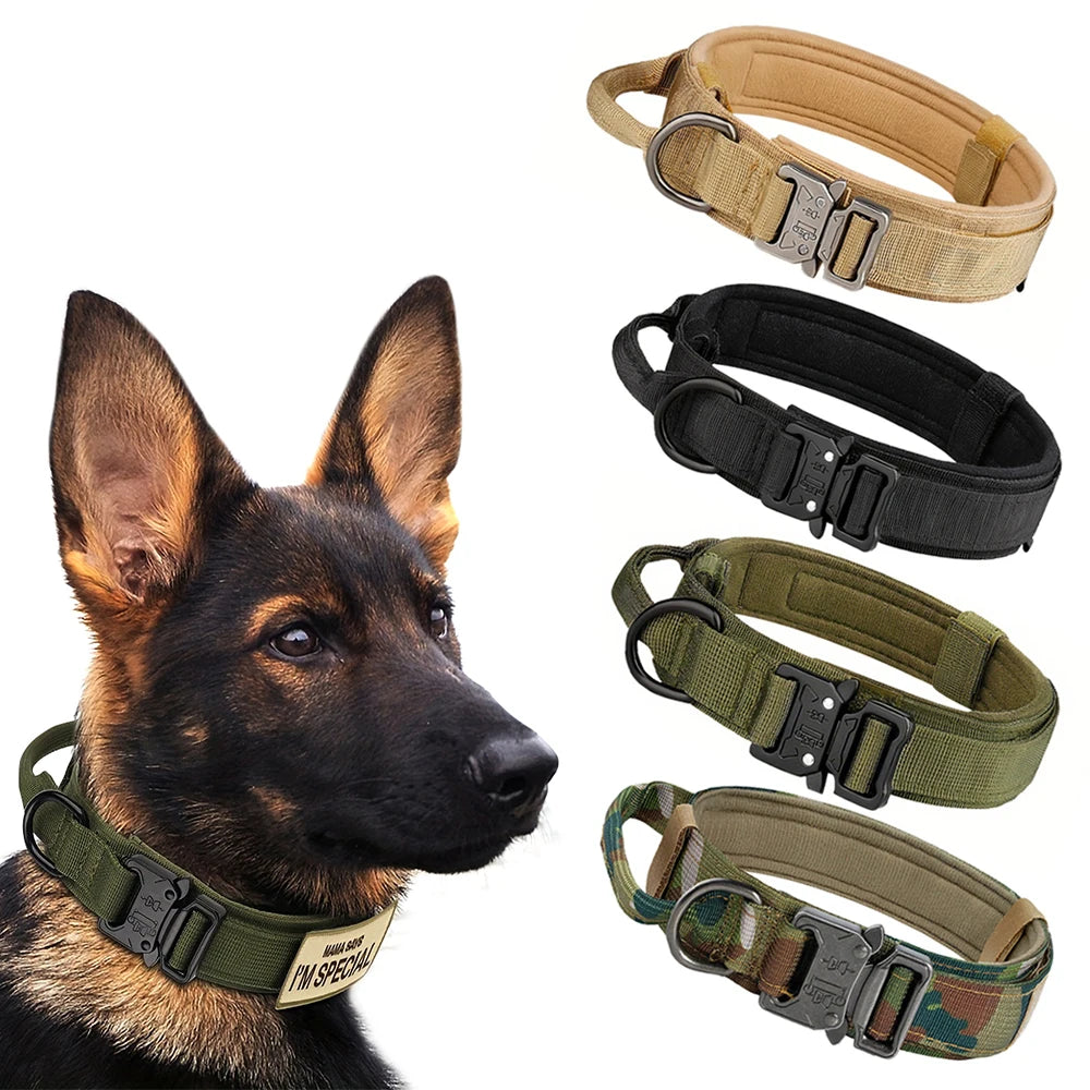 Tactical Dog Collar And Leash Set
