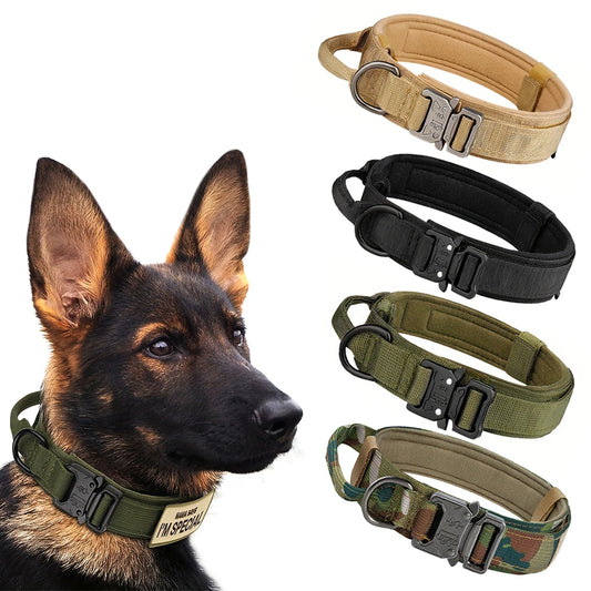 Tactical Dog Collar And Leash Set
