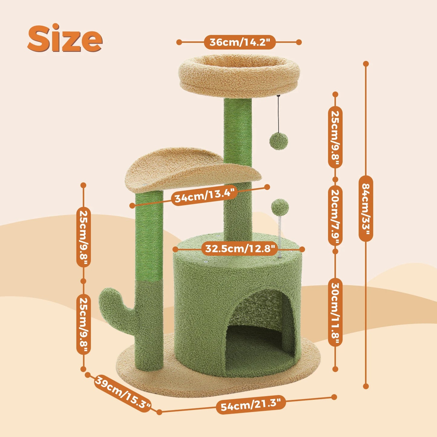 Cactus Cat Tree