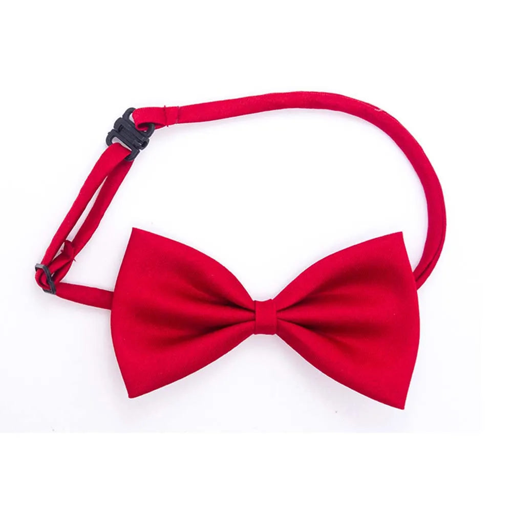 Adjustable Dog Cat Bow Tie Neck