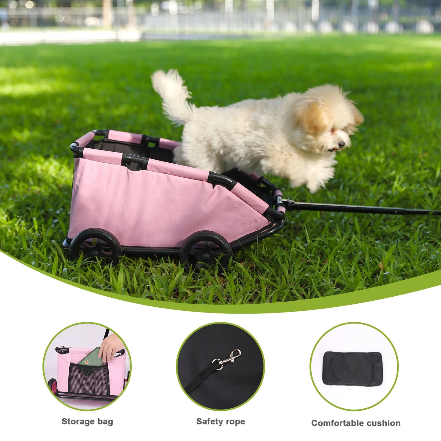 Folding Dog Stroller