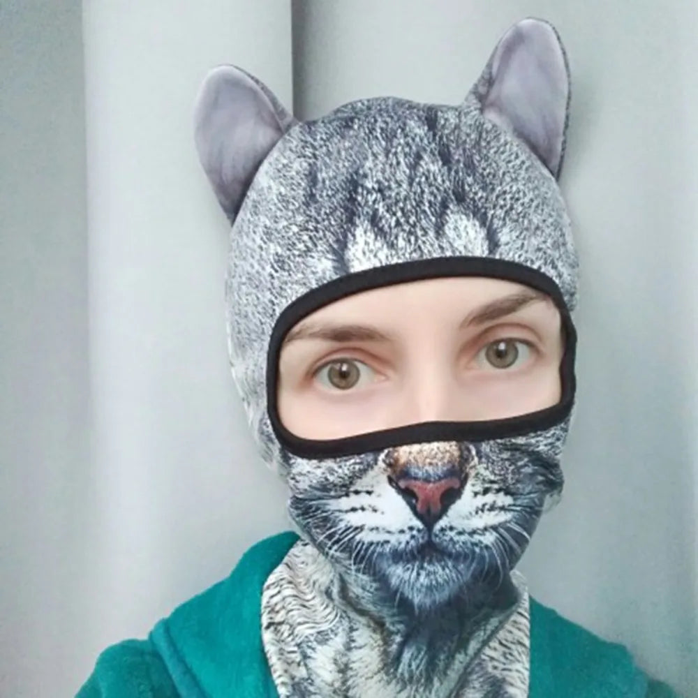 Cat Dog Full Face Mask