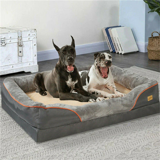 Dog Bed Memory Foam Pet Sofa