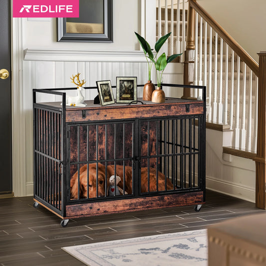 Dog Crate Furniture End Table
