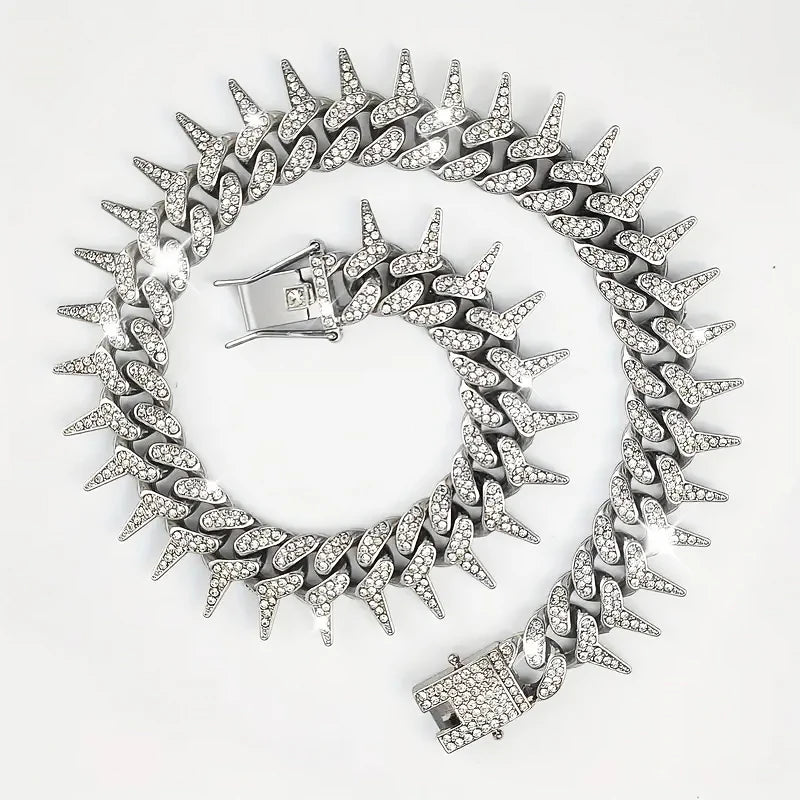 Walking Chain Diamond Necklace