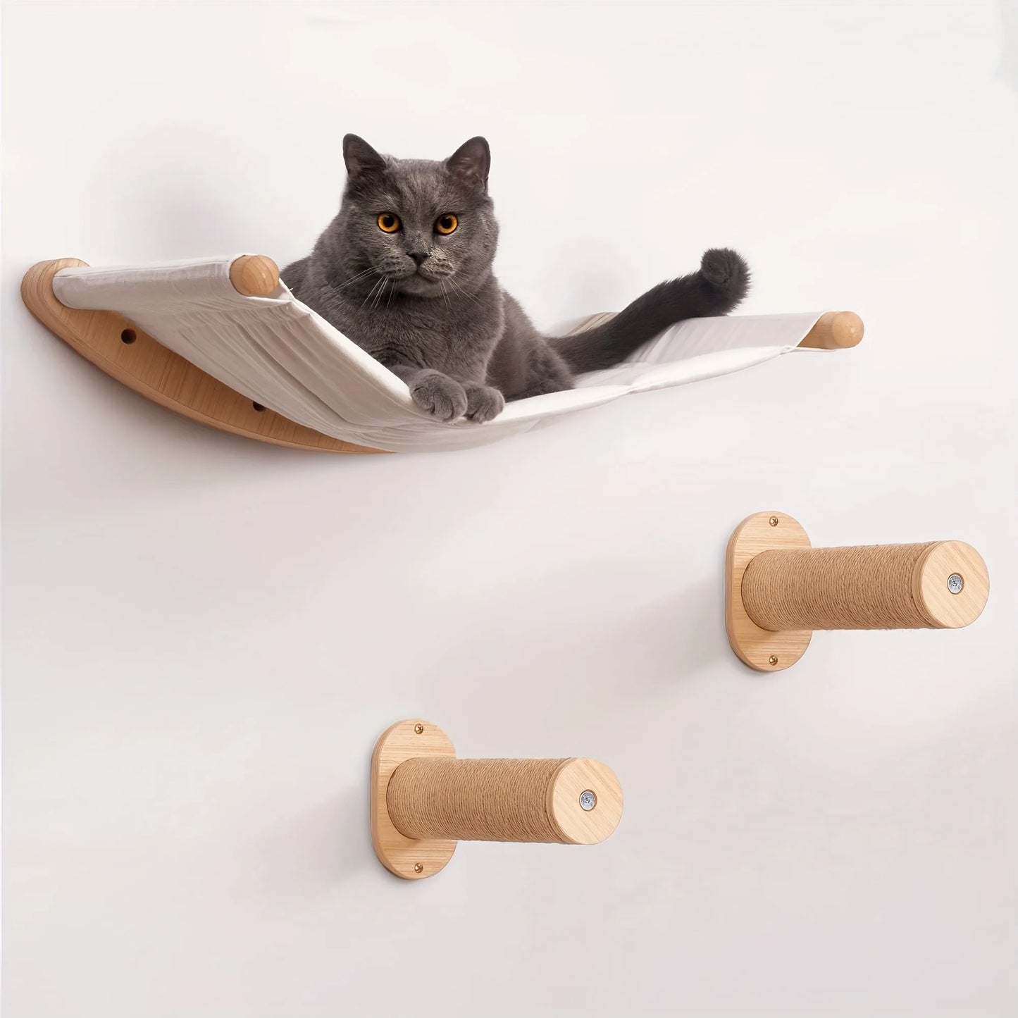 Hammock Wall Mounted Cat Shelf