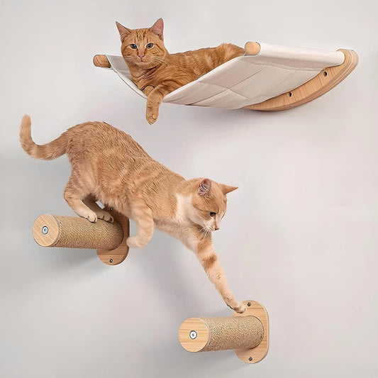 Hammock Wall Mounted Cat Shelf