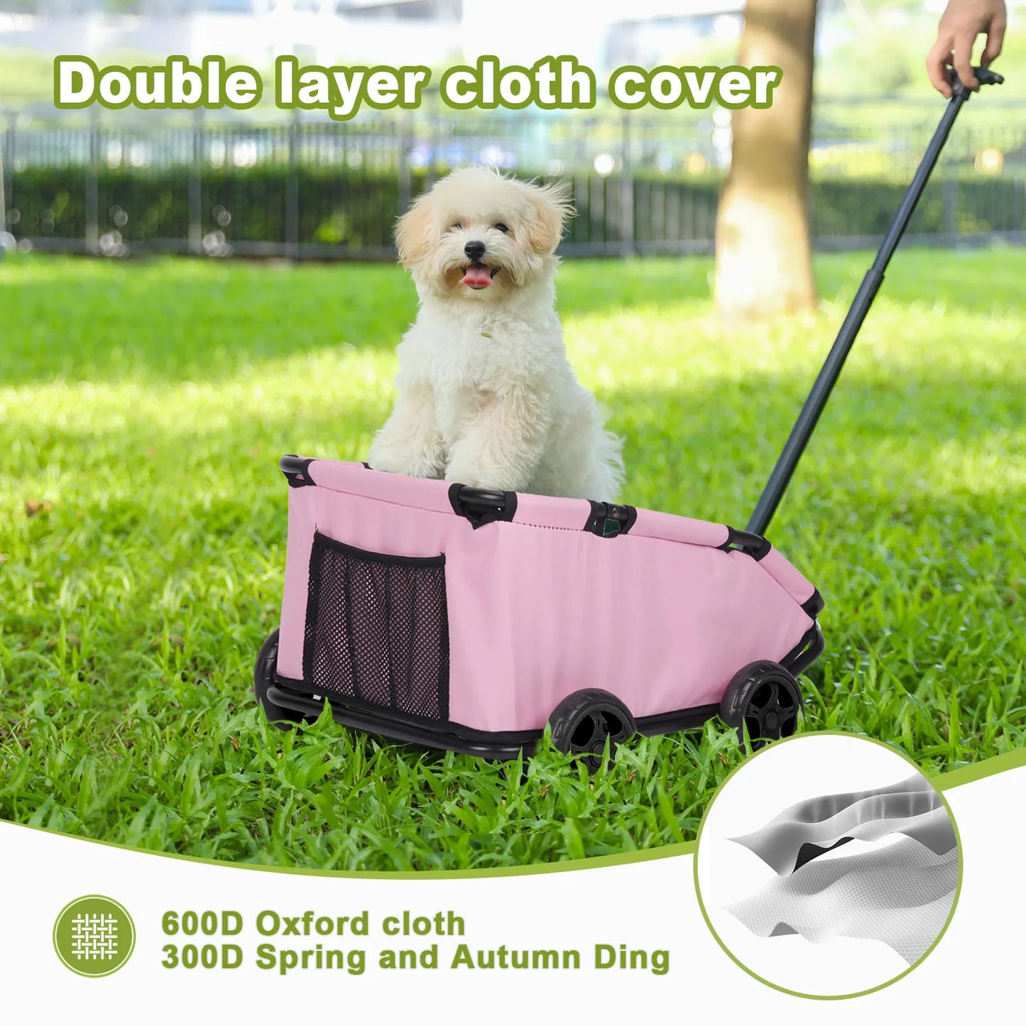 Folding Dog Stroller