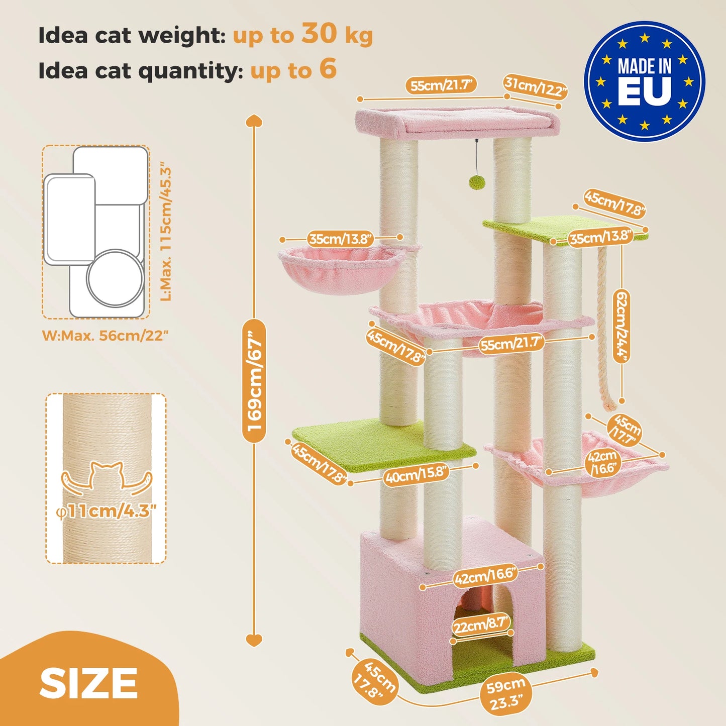 Multi-Level Cat Tree