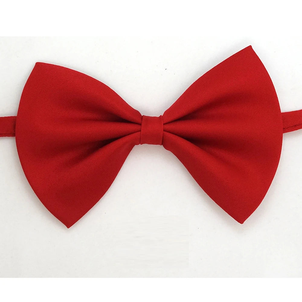 Adjustable Dog Cat Bow Tie Neck