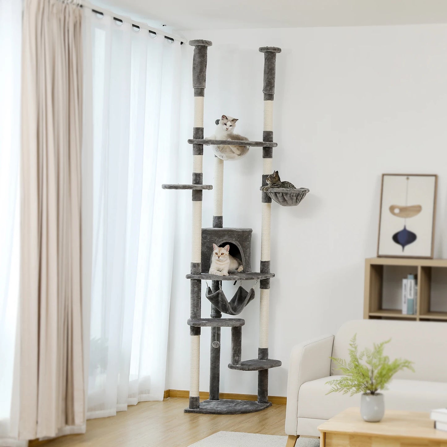 Floor to Ceiling Cat Tree