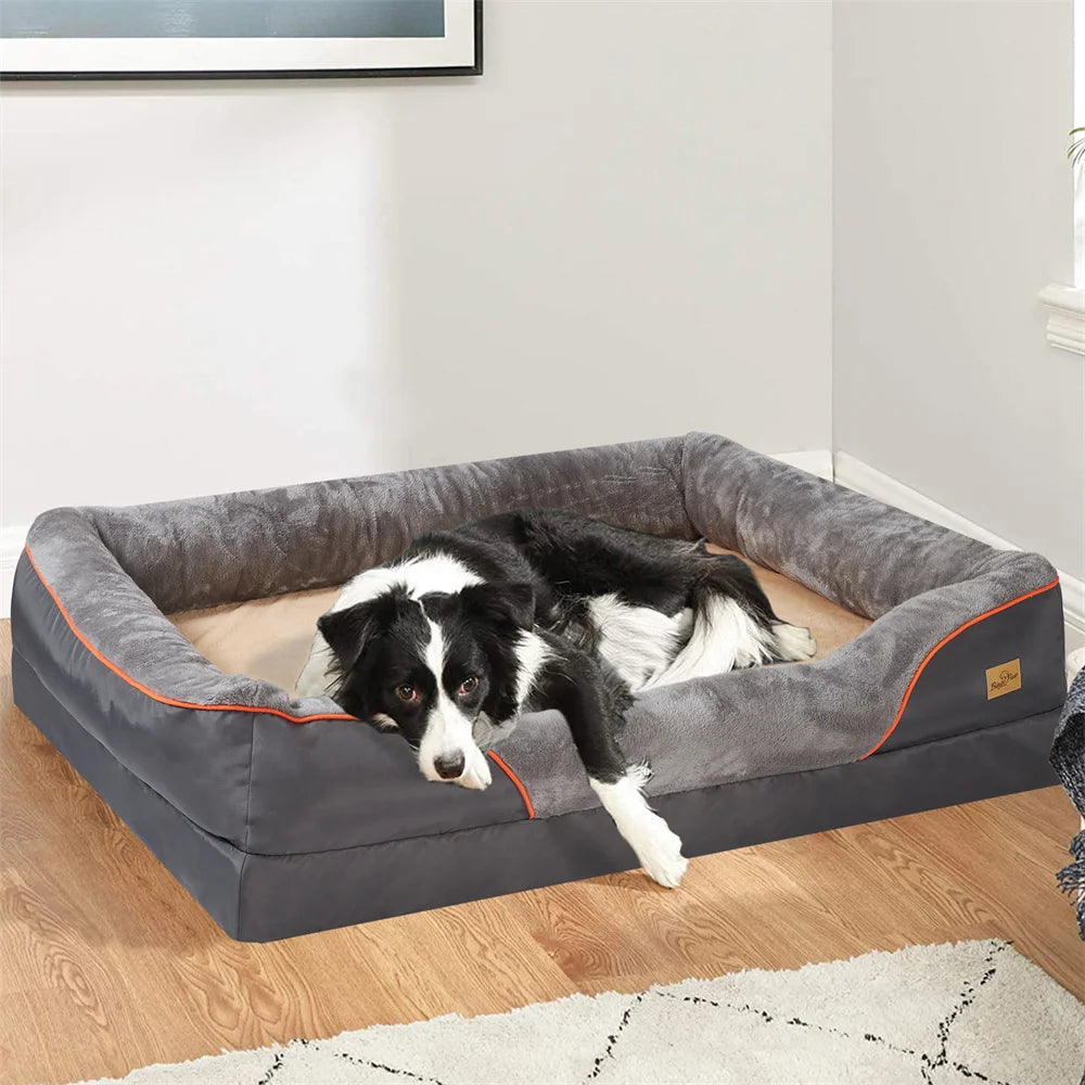Dog Bed Memory Foam Pet Sofa