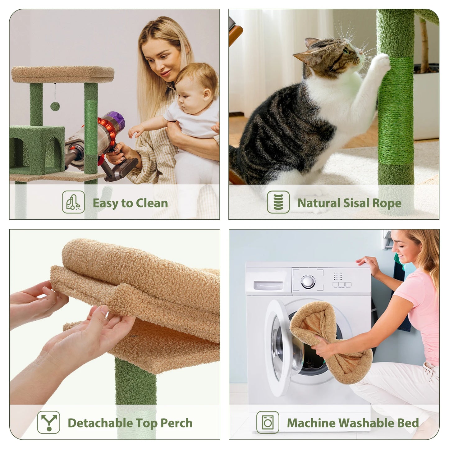 Cactus Cat Tree Tower