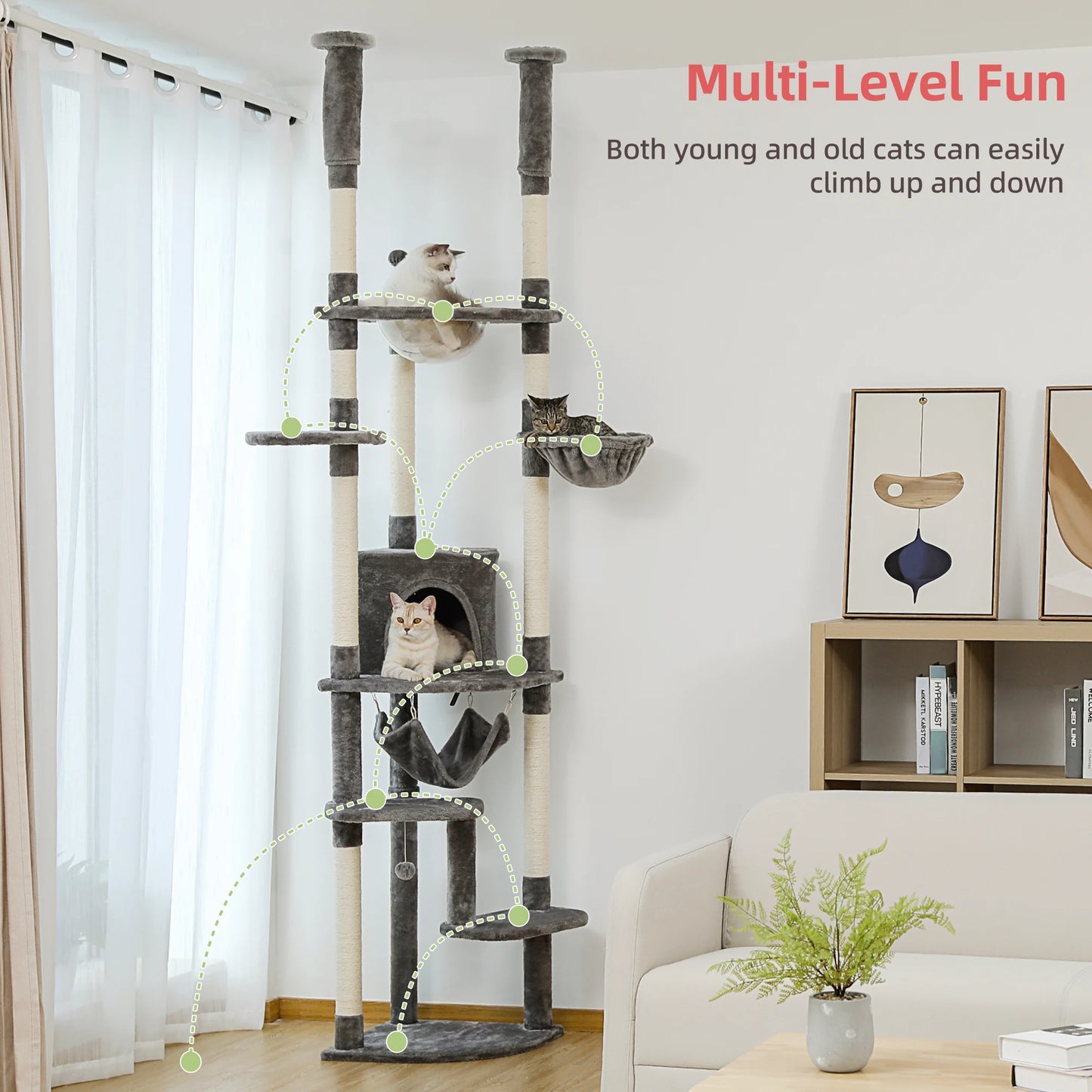 Adjustable Cat Tower