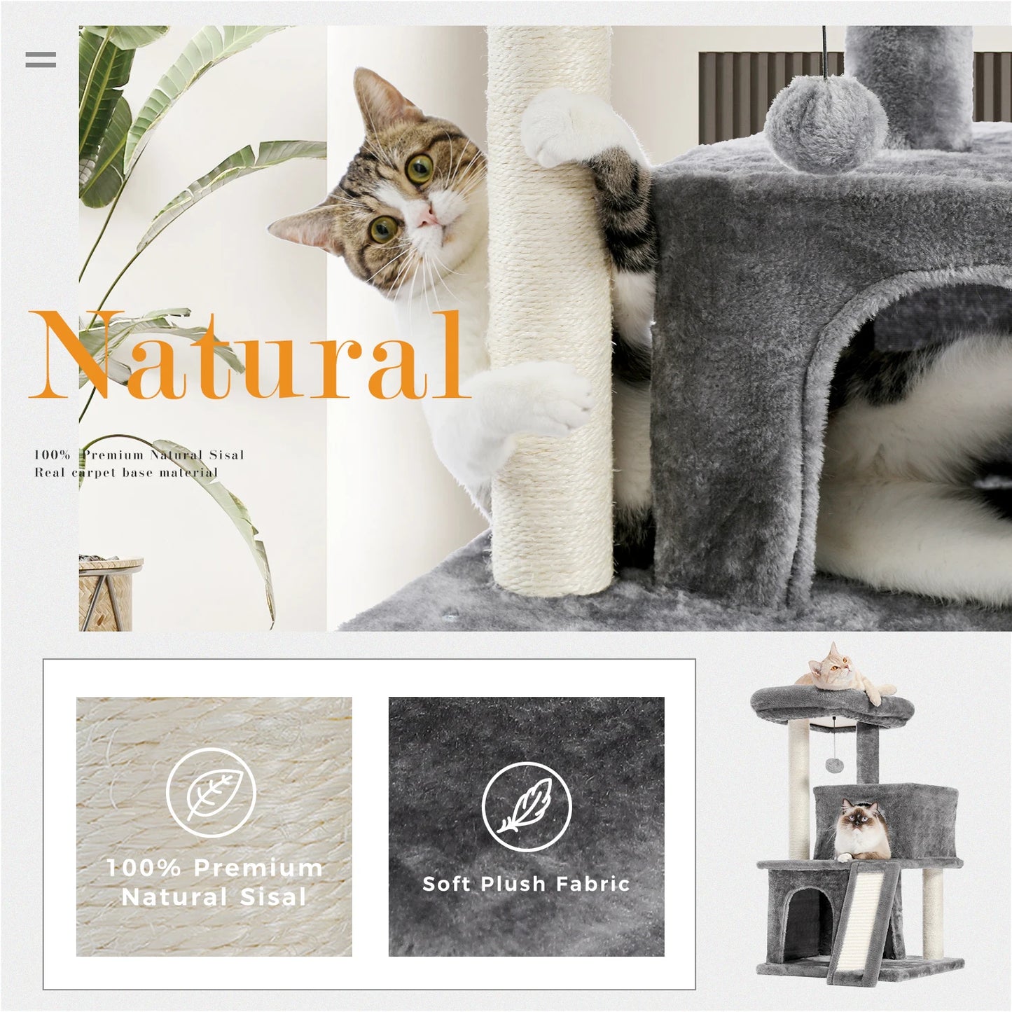 Multilevel Cat Tower
