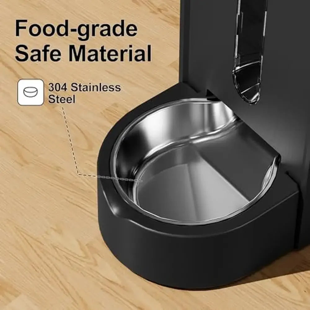 Gravity Pet Feeder And Water Dispenser