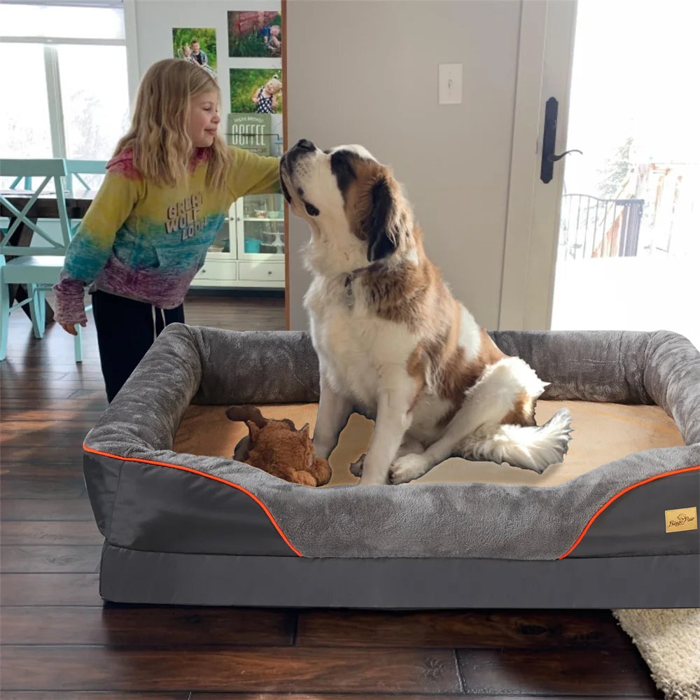 Dog Bed Memory Foam Pet Sofa