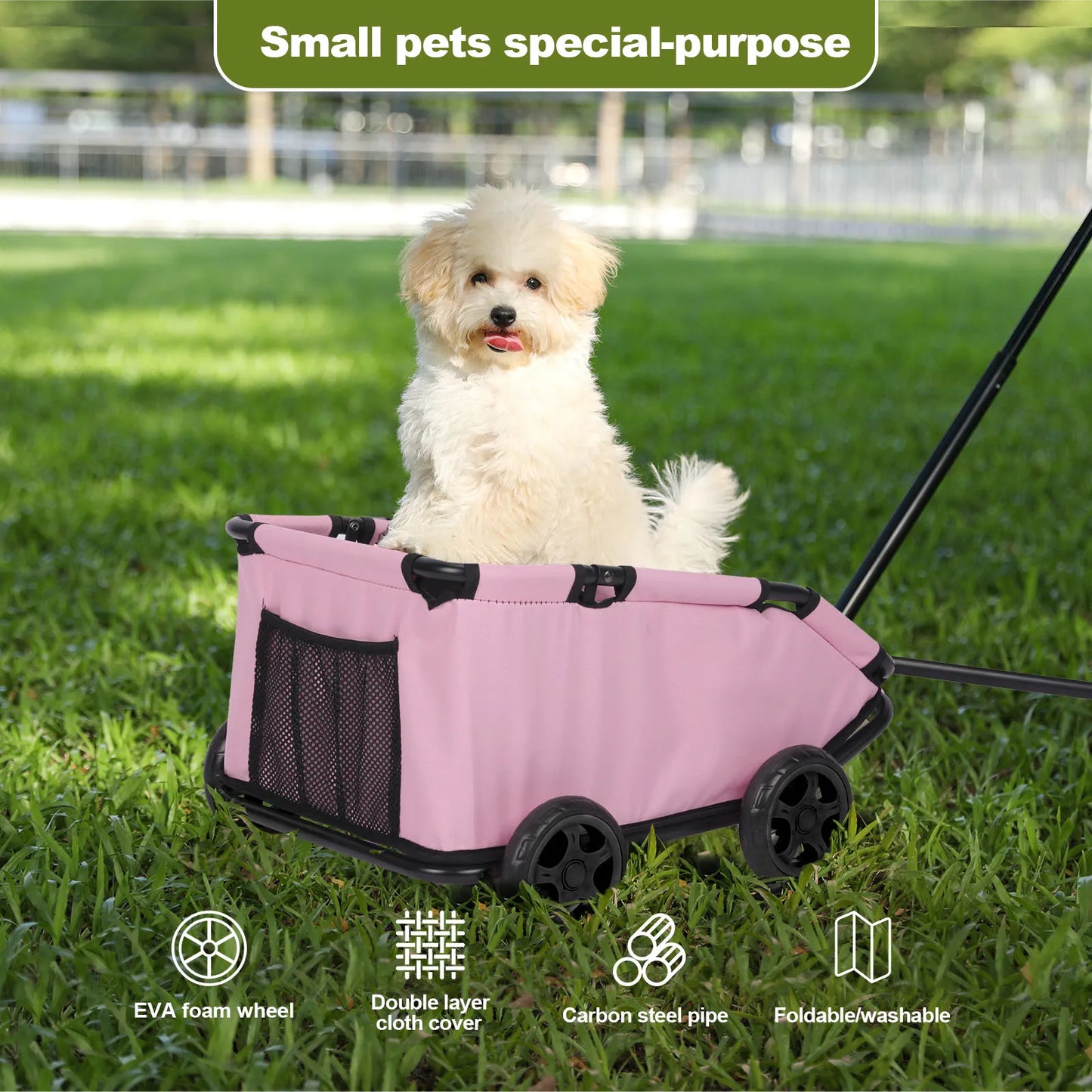 Folding Dog Stroller