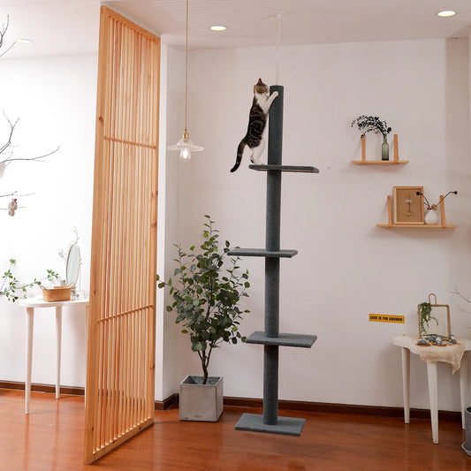 Adjustable Height Cat Tree