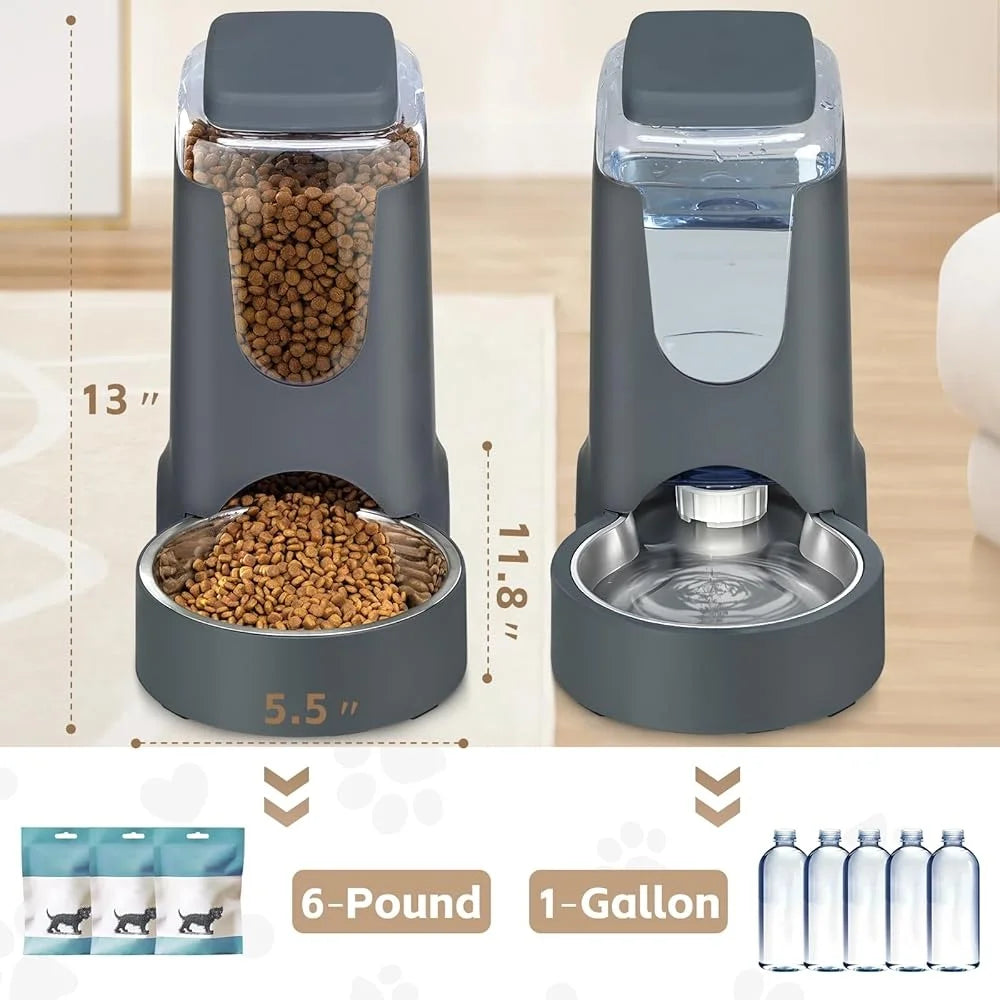 Automatic Pet Feeder Water Dispenser