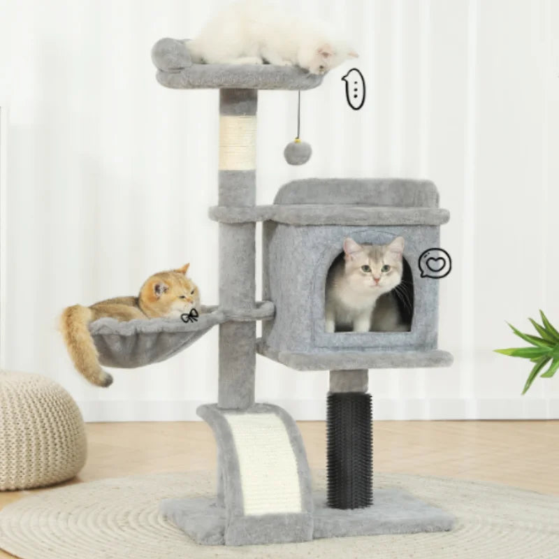 Stable Non-Shaking Cat Tower