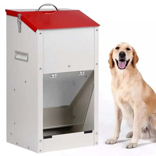 Galvanized Steel Automatic Pet Feeder