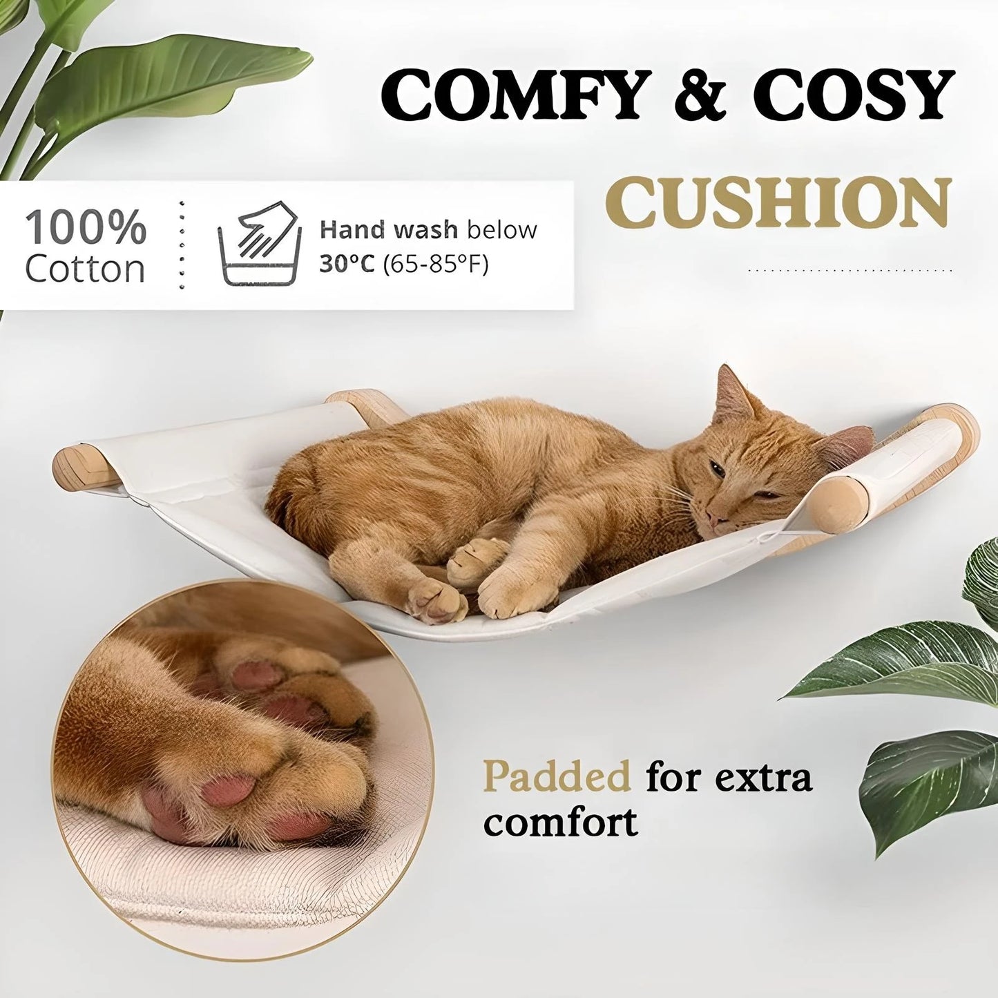 Hammock Wall Mounted Cat Shelf