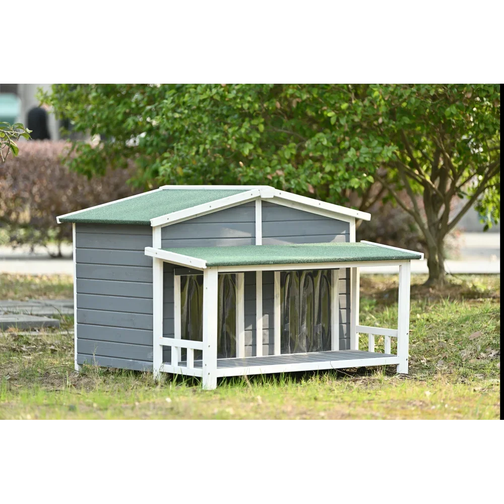 Large Wooden Dog House Outdoor