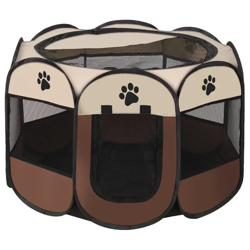 Pet Tent Octagonal Cat Dog Cage