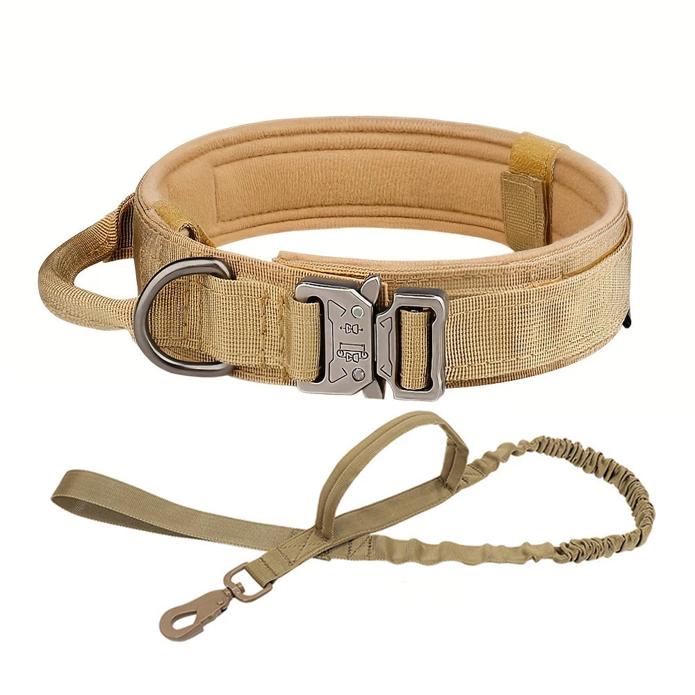 Tactical Dog Collar And Leash Set