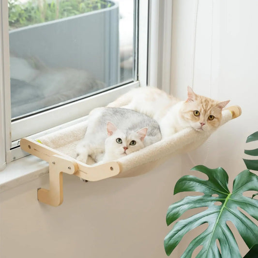 Lounge Mount Hammock Window Seat Bed Shelves